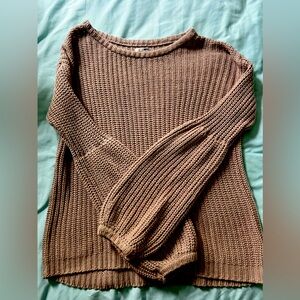 Amuse Society sweater with flared arms. Size M women’s.